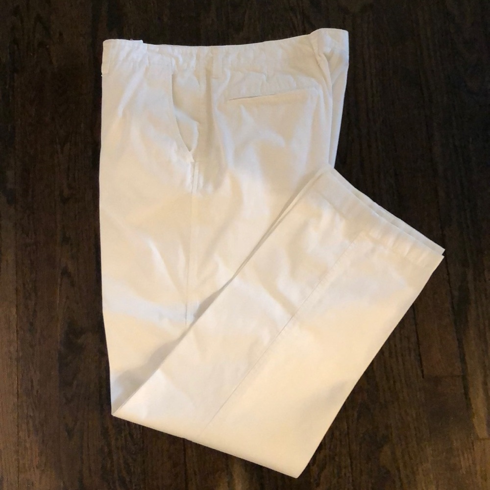 White J Crew pants